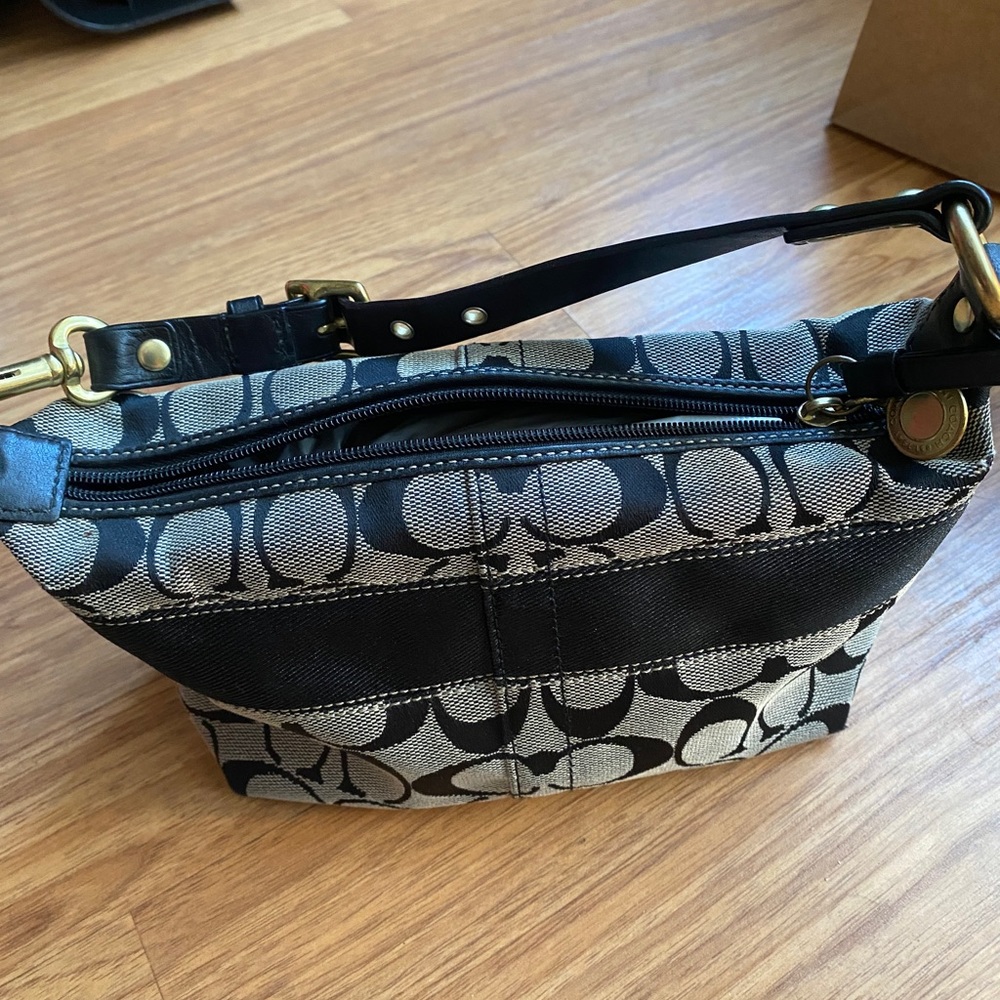Coach black small purse